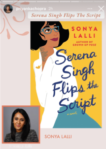 Priyanka Chopra recommends Serena Singh Flips the Script